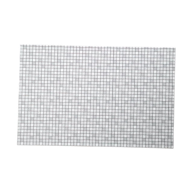 Bunblic Miniature Dollhouse Tile Floor Tile for Micro Landscape Scale Model Building Grid 0.6cmx0.6cm