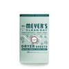 Mrs. Meyer's Clean Day Dryer Sheets, Birchwood Scent, 80 Count