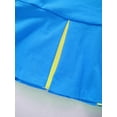 thumbnail image 6 of Eandarui Kids Girls Tennis Skirt with Shorts Set Golf Tennis Dress Outfits Sports Skort Dress Cheer Blue 12, 6 of 7