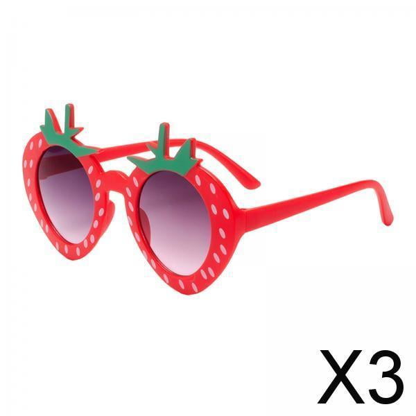 Gafas de Sol Baoblaze para Niñas 3 piezas Disfraz de Fiesta Accesorios de Graduación