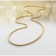 thumbnail image 5 of Brilliance Fine Jewelry 10K Yellow Gold Adult Franco Chain 22", 5 of 9