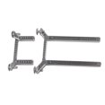 thumbnail image 3 of Front / Rear Car Pillars Alloy Metal Strengthen Car Shell Column for 1/10 Traxxas Trx4 Trx-4 Crawler Rc Car Silver, 3 of 8