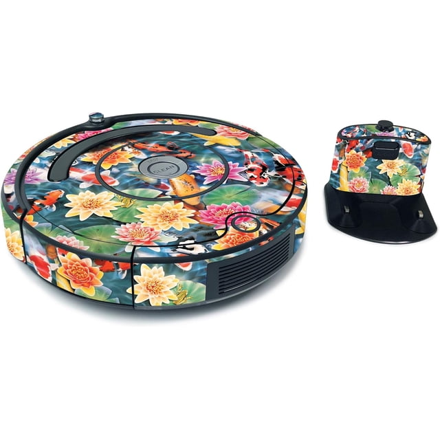 MightySkins Skin for iRobot Roomba 675 Max Coverage - Koi Pond | Protective, Durable, and Unique Vinyl Decal wrap Cover | Easy to Apply, Remove, and Change Styles | Made in The USA