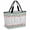 Green Gray, variant on Spring Tulip Beach Bag for Women, Large Breathable Mesh Beach Tote Bag, Botanical Budding Flowers Green Lattice Sandproof Lightweight Travel Bags for Vacation Picnic Swimming Pool 15.7"x15.7"x9.1"