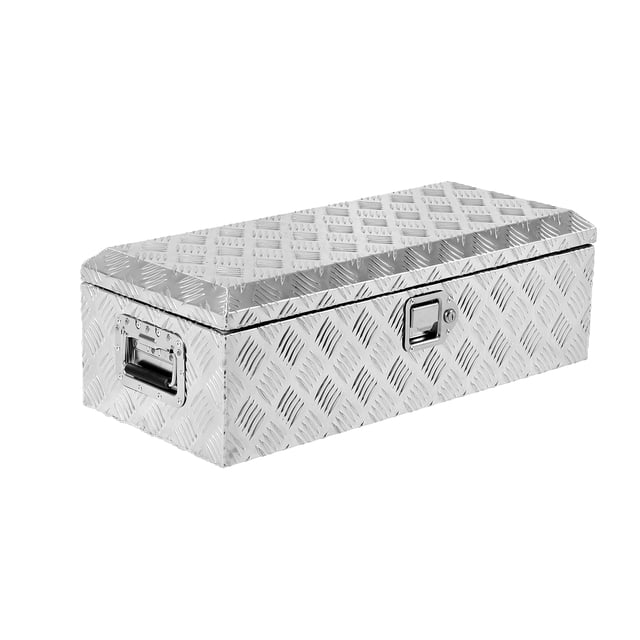BeesClover Underbody Truck Tool Box Aluminum Heavy Duty Trailer Tool Box for Pickup Truck Bed