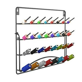 4 Pack Sewing & Embroidery Thread Rack Wall-Mounted Thread Holder