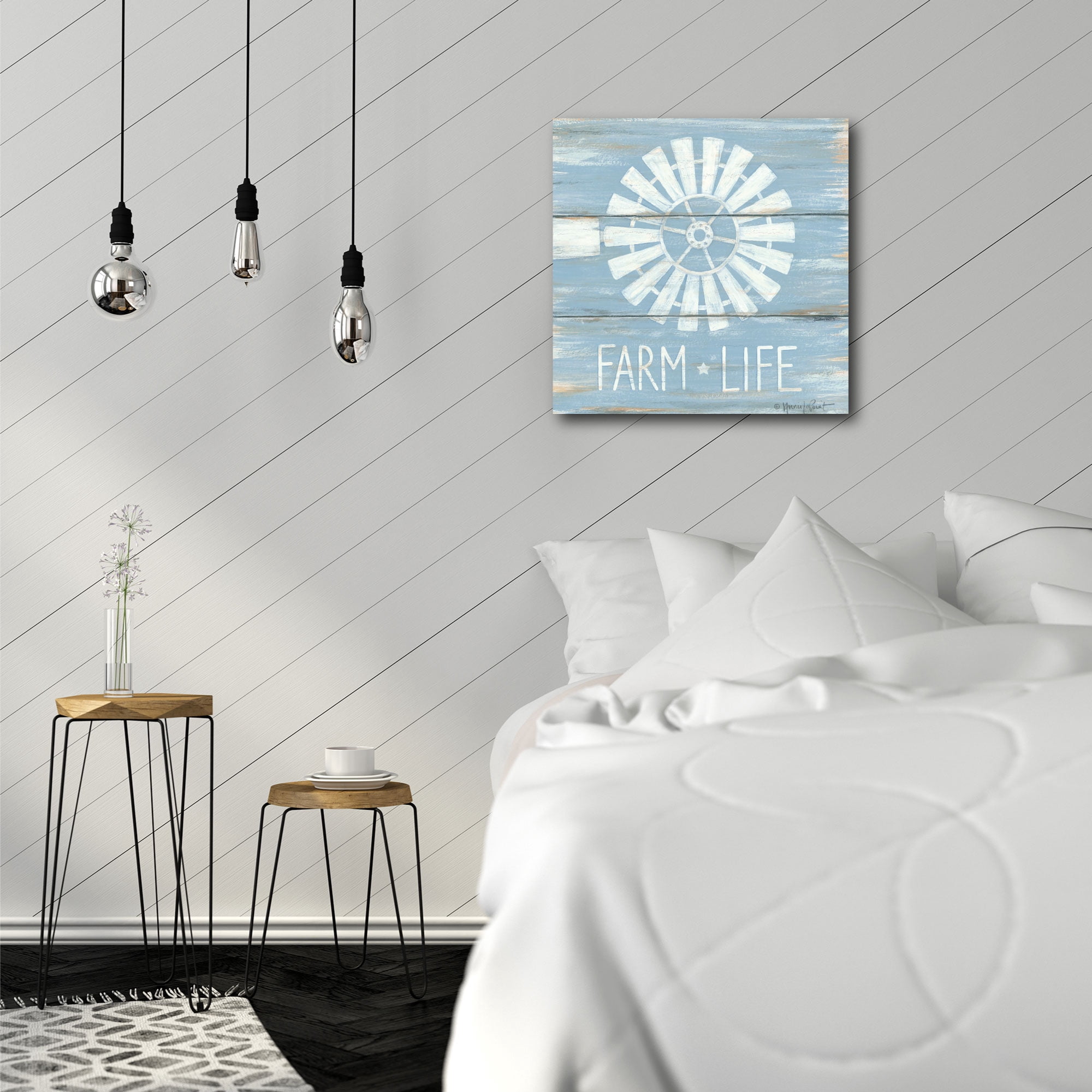 Courtside Market Farm life Gallery-Wrapped Canvas Wall Art, 16x16