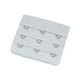 thumbnail image 1 of Correa de extensión Extensores de sujetador Hebilla 3 Gancho Sujetador Transpirable Abrazadera práctica Íntimos ajustables 3 filas Ropa Ropa, zapatos y accesorios Miscelánea gris plateado claro Sonducket AP010534-21, 1 of 6