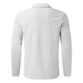 thumbnail image 5 of Mlzmgr Shirts Men 1/4 Zipper Long Sleeve Crewneck Pullover Stretchy Business Casual Tops for Men, 5 of 8