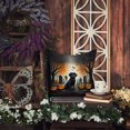 thumbnail image 4 of Black Labrador Retriever Spooky Halloween Fabric Decorative Pillow 14 in x 14 in, 4 of 4