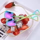 thumbnail image 5 of Juego de 8 cucharas de acero inoxidable, cucharas creativas con forma de pala, cucharas para café, té, helado (coloridas), 5 of 5