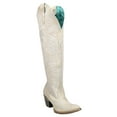 thumbnail image 2 of Corral Boots Womens Distressed Embroidered Round Toe Cowboy  Tall Boots, 2 of 5