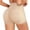 Beige, variant on Women Butt Lifter Panties Padded Shapewear Hip Enhancer Pads Shorts Seamless Underwear Tummy Control Boyshorts