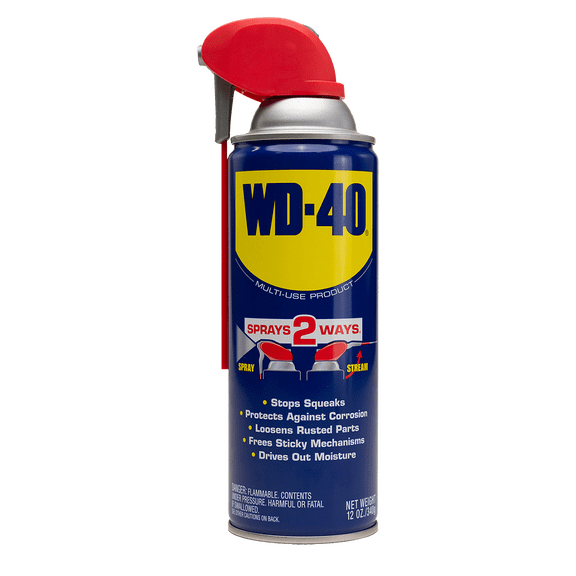 WD-40 12 Oz Multi-Use Smart Straw Spray Lubricant, 2 Ways