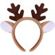 thumbnail image 1 of wonima44 Deer Antlers Headband, Reindeer Antlers Headband for Halloween Christmas Cute Deer Ears Cosplay Costume Party Fluffy Animal Hairband Makeup Face Washing, 1 of 1
