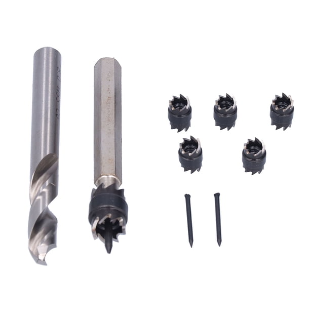 Juego de cortadores de soldadura por puntos, cortador de soldadura por puntos giratorio profesional resistente de 9 piezas para soldadura para la industria LHCER Descripción de la referencia