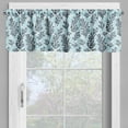 thumbnail image 2 of Ambesonne Blue and White Window Valance, Coral Seaweed, 54" X 18", Pale Blue Dark Blue, 2 of 5