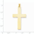 thumbnail image 2 of Charms Collection 14K Polished Cross Charm, 2 of 2