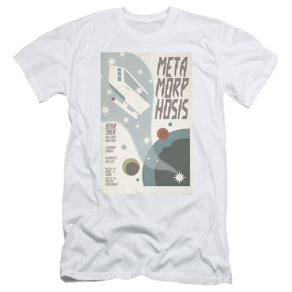 Star Trek Tos Episode 38 Adult 30/1 T-Shirt White