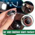 thumbnail image 4 of Car One Button Start Lever, New Car Push to Start Button Rocker Car Engine Start Stop Button Joystick Full Ball-bar Rocker Car One Button Automotive One-Touch Start Button, 4 of 9