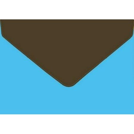 Geographics Greeting Cards - Brown-Teal Dual Tone Greeting Card Envelopes, A9, 15/PK, A9, (4.12x9.5) By Geographics