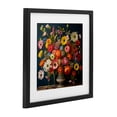 thumbnail image 2 of Stupell Industries Bohemian Harmonious Garden Bouquet Black Framed Print Under Glass, 16 x 16, by Lazar Studio, 2 of 8