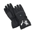 thumbnail image 5 of ZQUUVOU Winter Gloves for Men Women Rechargeable Heating Gloves Liner Thermal Warm Touch Screen Sports Ski Riding Gloves Black B, 5 of 5
