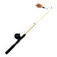 thumbnail image 1 of Kitten Cat Feather Teaser Toy Suministro Interactivo De Entrenamiento Para Mascotas Estirable Gloria Teaser y Chaser Wand, 1 of 9