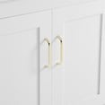 thumbnail image 3 of 36'' Bathroom Vanity with Single Sink Combo, Modern Bathroom Sink Cabinet with 4 Drawers and Shelf, Wood Bathroom Storage Cabinet with Buffered Doors, 3 of 7