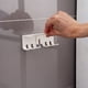 thumbnail image 4 of 2X Soporte para Cepillo de Dientes Soporte de Pared Etiqueta MáGica Baño Conjunto de Cepillo de Dientes Familiar Soporte, 4 of 5