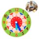 thumbnail image 1 of Niños Montessori Reloj de madera Juguetes Hora Minuto Segundo Cognición Relojes Juguetes BANYUO Hogar, 1 of 4
