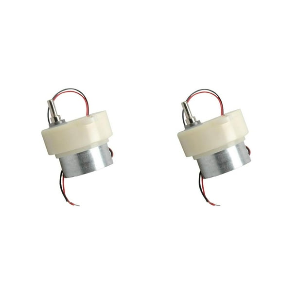 Bunblic 2Pcs DC 3V 6V 12V Micro Reduction Motor for Boat DIY Machine Accessory