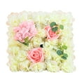 thumbnail image 5 of Tachiuwa Artificial Flower Panel Floral Panel Valentines Day Decor, Background, Rose Flower Backdrop for Wedding, Valentines Day Decor Light Champagne, 5 of 10