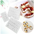 thumbnail image 3 of Kiplyki Clearly Molds Silicone Molds for Resin Small Reverse Letters & Numbers Set Uppercase & Lowercase Epoxy Resin Casting, 3 of 8