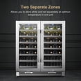 thumbnail image 6 of Lanbopro 30 inch 52 Bottle Under Counter Dual Zone Wine Refrigerator, 6 of 11
