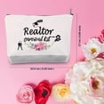 thumbnail image 2 of Real Estate Agent Makeup Bag Gifts Realtors Gift Realtor Gift Realtor survival kit Cosmetic Bags Real Estate Gifts, 2 of 5