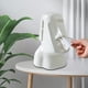 thumbnail image 1 of Adorno de Caja de Pañuelos de Resina, Práctico Contenedor de Toallas de Papel Esculpido, Servilleta, Organizador de Papel para Dormitorio, Hotel, Baño Blanco BLESIY Estuche porta pañuelos, 1 of 8
