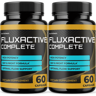 (2 Pack) Fluxactive Complete Package Fluxactive Complete for Prostate Health Flu