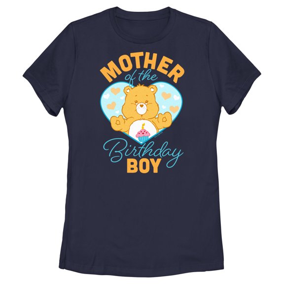 Women's Care Bears Mother of the Birthday Boy Graphic T-Shirt