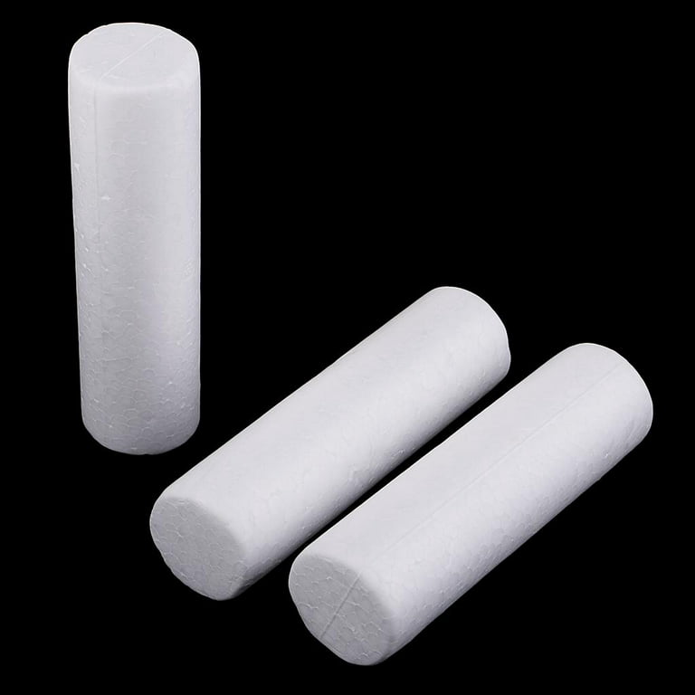 30 Pieces DIY Cylinder Shape Foam Material for Art Craft 