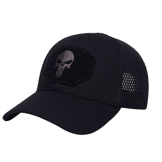 Gorra De Caza Militar/Táctica/Camuflaje Con Malla Transpirable/Bola De Base/Deportes/Unisex