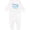 AA-White, variant on Inktastic Blue Happy Birthday Daddy Baby Romper Coveralls