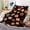 Pumpkin Black, variant on Halloween Throw Blanket, 30" x 40" Cute Ghost Soft Flannel Fleece Checkered Blankets for Couch, Sofa & Bed, Plush Warm Fall Winter Decor, Halloween Spooky Gifts