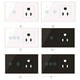 thumbnail image 4 of Bearachild Enchufe de pared inteligente enchufe de EE. UU. WiFi temporizador inalámbrico Control remoto interruptor de pantalla táctil toma de corriente Electrodomésticos blanco Enchufe de EE. UU. Bearachild HA005243-01, 4 of 6