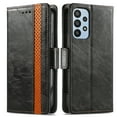 thumbnail image 3 of Case for Samsung Galaxy A23 Cover Leather Wallet Folio Case Book Design Flip Magnetic Closure - Black, 3 of 5