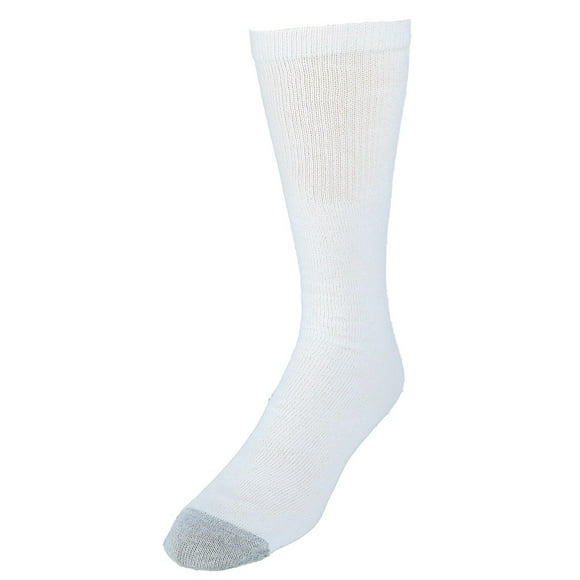 Hanes Men`s Over the Calf Tube Socks - Best-Seller, 6-12, White