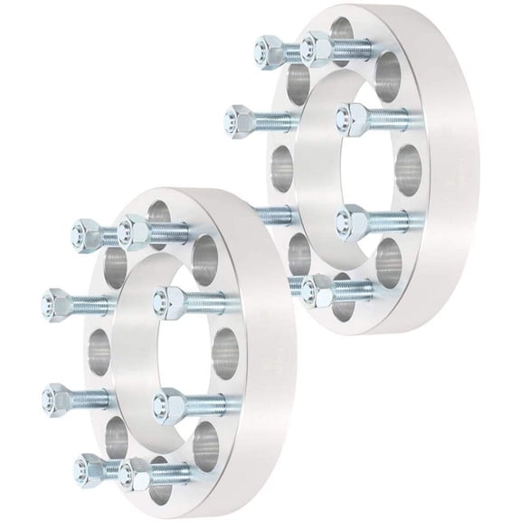 cciyu 2X 8x165.1 Wheel SPACERS 8 Lug 1.5" fit for GMC Yukon XL 2500 Sierra 3500 Sierra HD 1500 for Chevrolet Silverado 2500/3500 Suburban 2500 Express Van 2500/3500