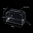 thumbnail image 5 of Boîte de Vote Transparente Boîte de Commentaires Acrylique Protection Anti-Poussière Boîte de Vote Acrylique Boîte de Vitrine pour Bureau Boutique de Réception style A, 5 of 5