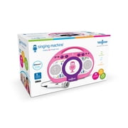 The Singing Machine Tabeoke Karaoke Machines, Pink/Purple