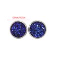 thumbnail image 4 of Guardurnaity Pendientes Auriculares 8MM Acero inoxidable Ronda Stud Regalos Joyería DIY Fabricación Accesorios Artesanía Brillante Moda Piedra Ropa, zapatos y accesorios Miscelánea, 4 of 6